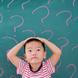test Kid asking questions