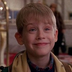 test Culkin Smiling From Home Alone